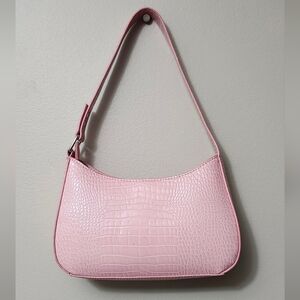 Urban Outfitters Pink Embossed Shoulder Bag